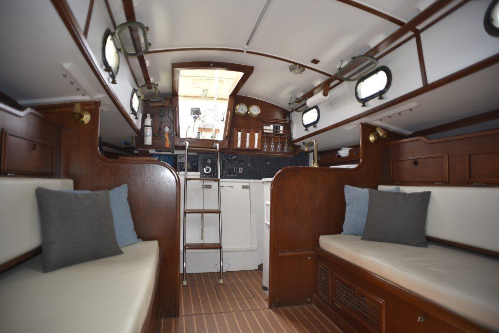 1981 Cape Dory 33 revarnished and painted