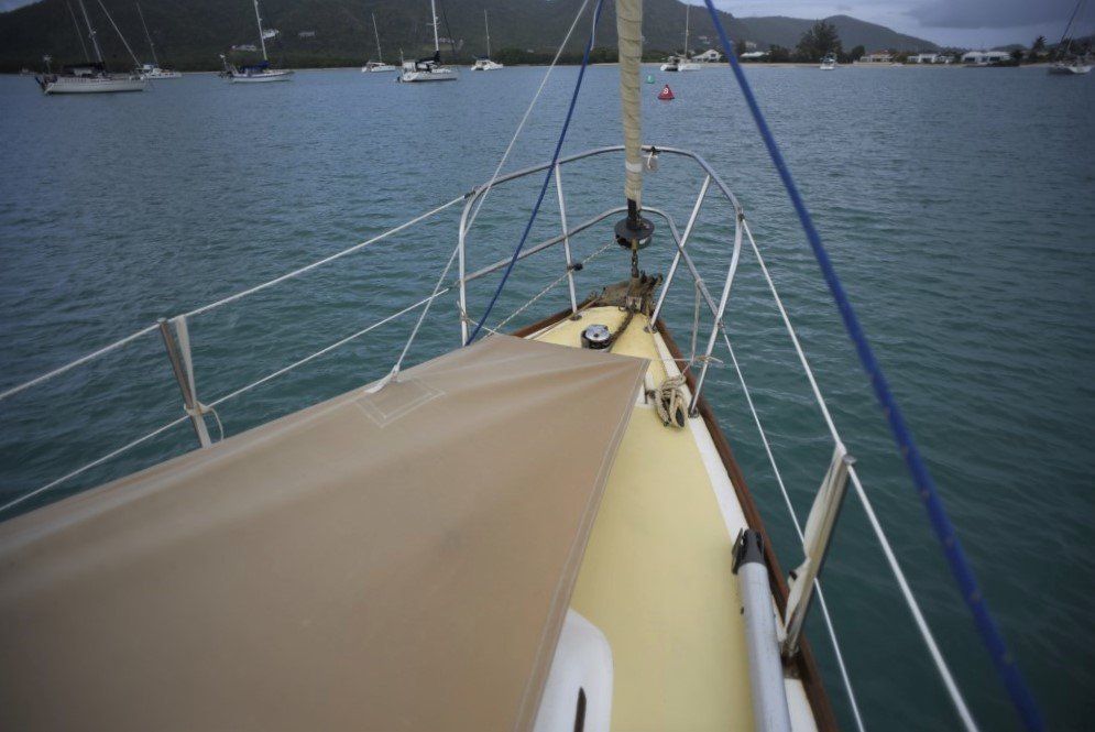1981 Cape Dory 33 tent