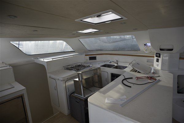 Voyage 480 galley
