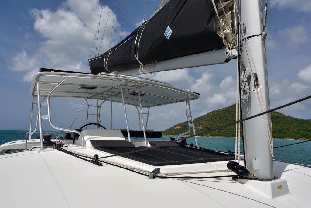 Lagoon 450F custom hard top