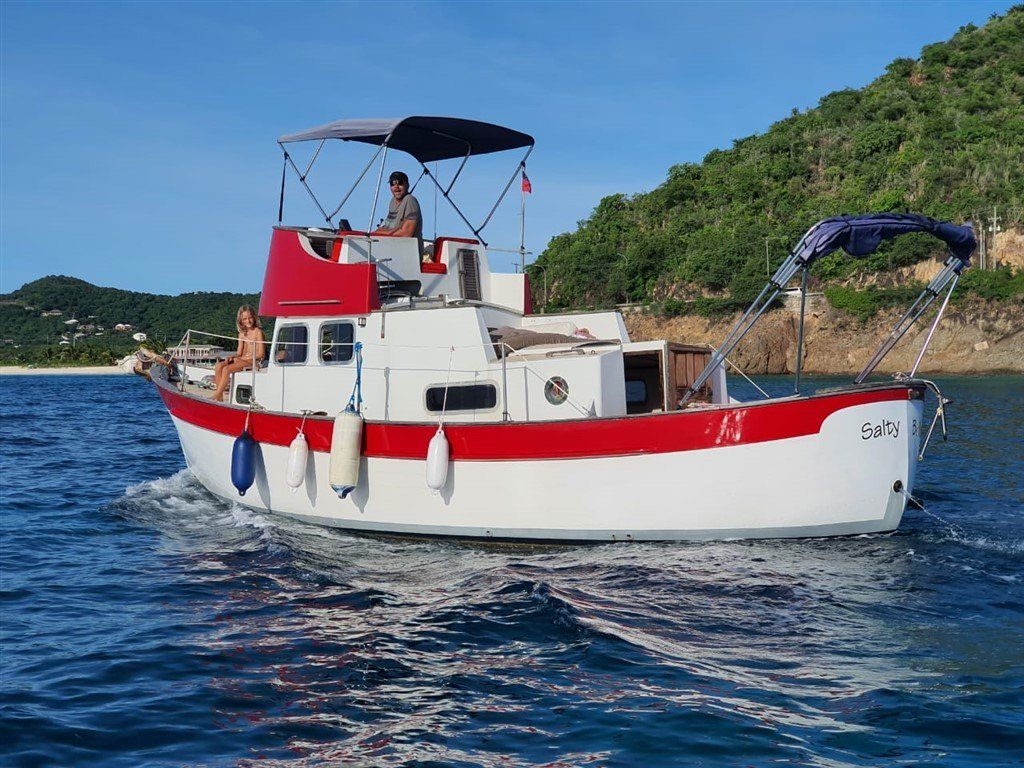 1974 Fales Caribe 30 trawler For Sale - www.lighthouseyachting.com