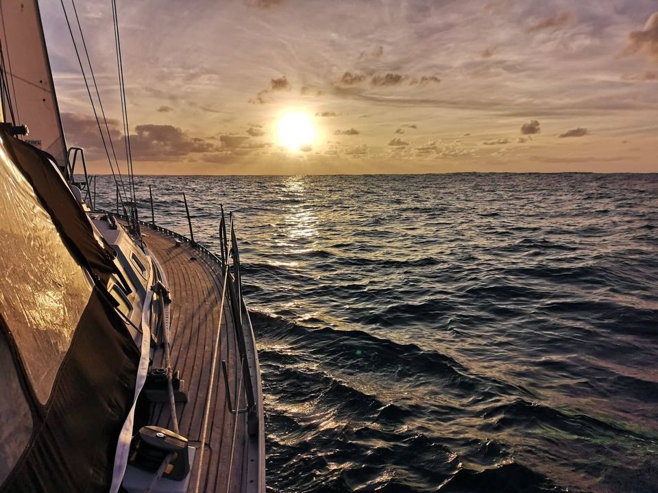 Feeling 486 at sunset