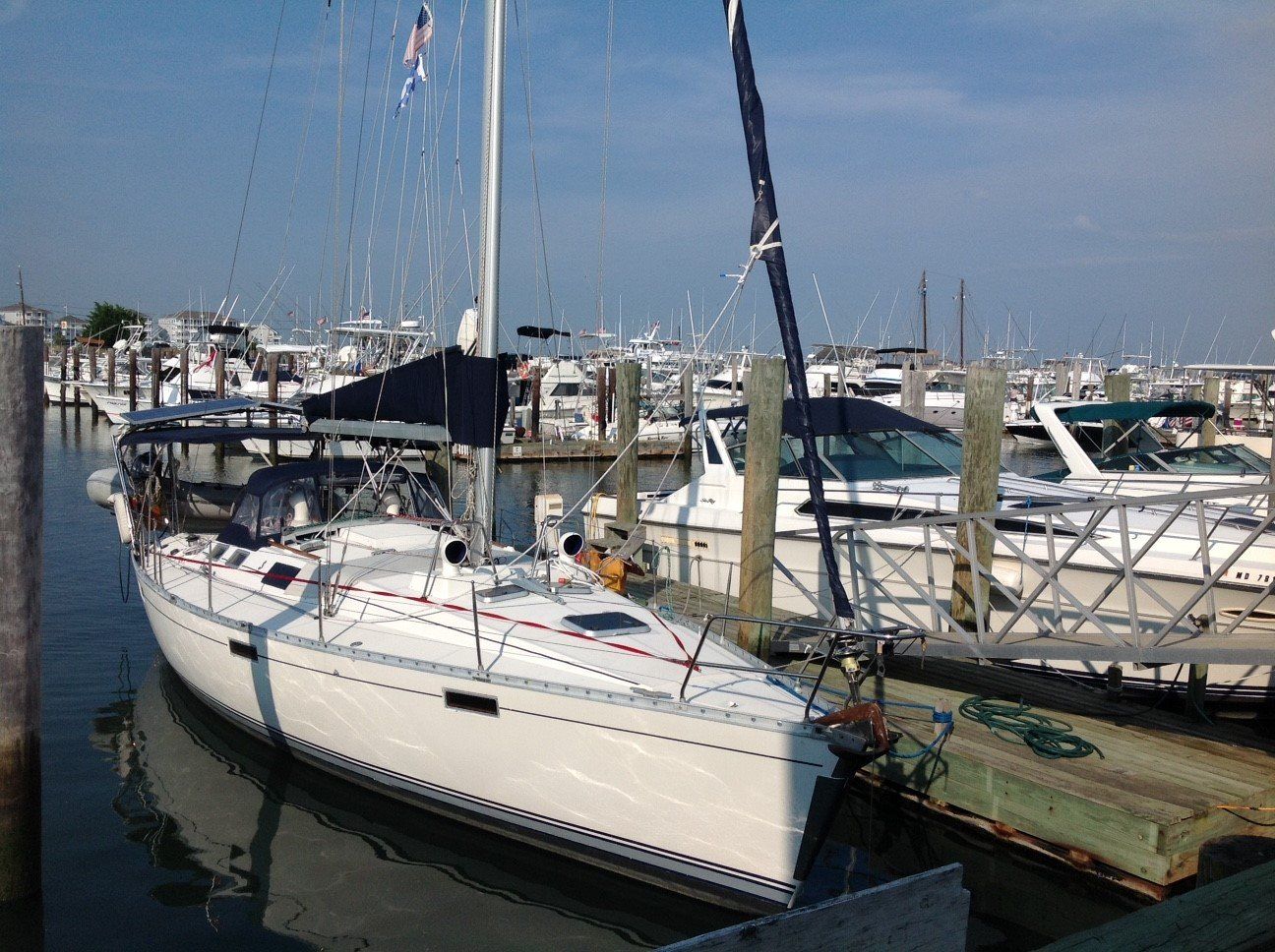 1988 Beneteau Oceanis 390 Sail Boat For Sale - www.lighthouseyachting.com