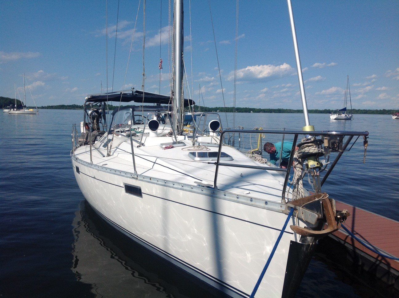 1988 Beneteau Oceanis 390 Sail Boat For Sale - www.lighthouseyachting.com