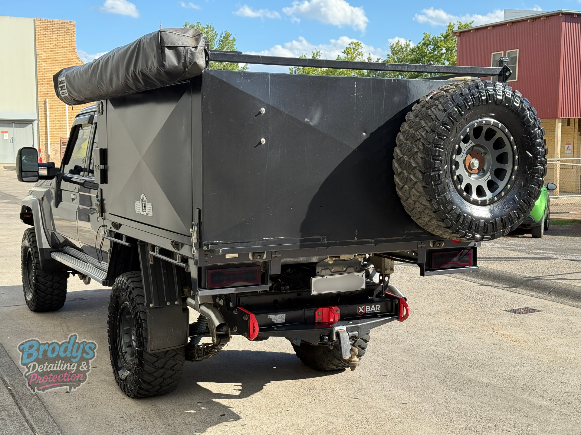Black Off-road Truck With Custom Bed  — Brody’s Car Detailing In Tamworth, NSW