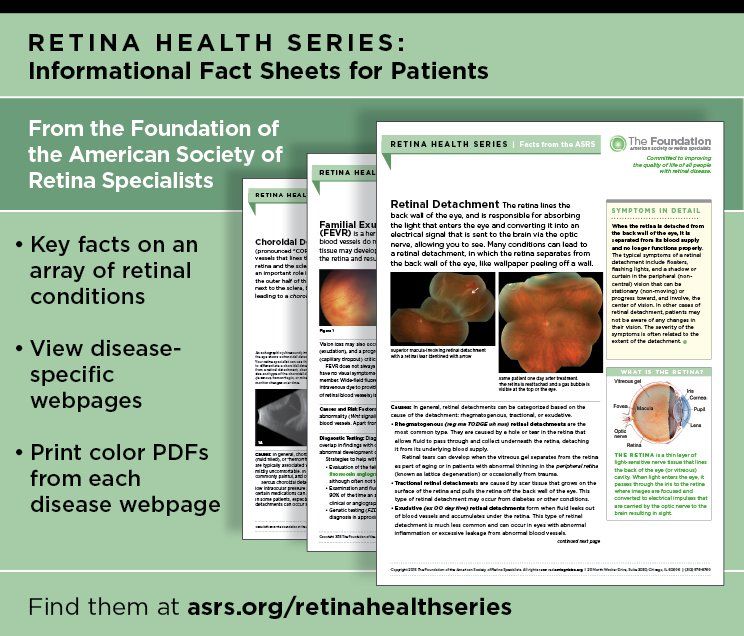 Retina Health Information - Patients - The American Society of