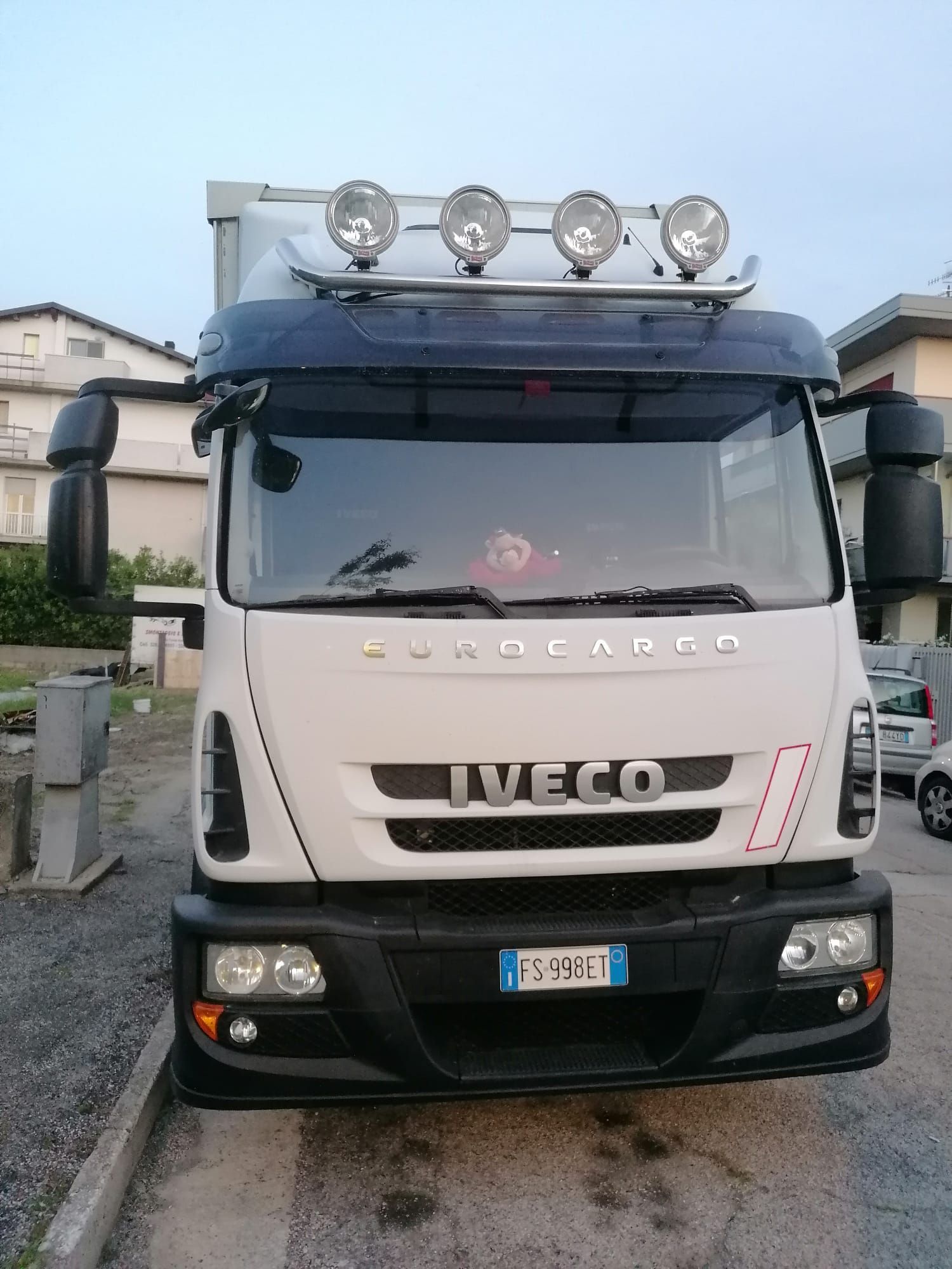 frontale del camion
