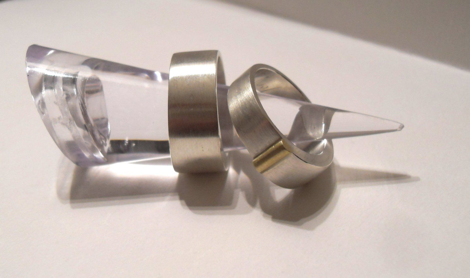 Two for Joy, Engagement Rings, Gold & Silver @Libby Day Design