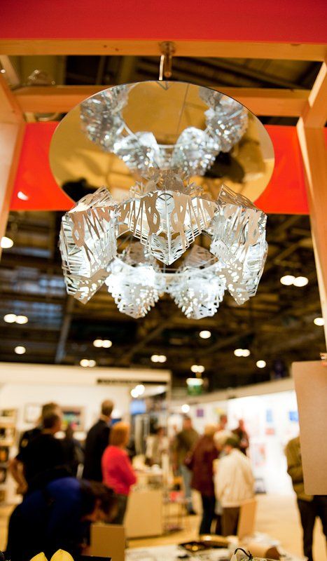 Grass Routes laser cut light ©Libby Day Design