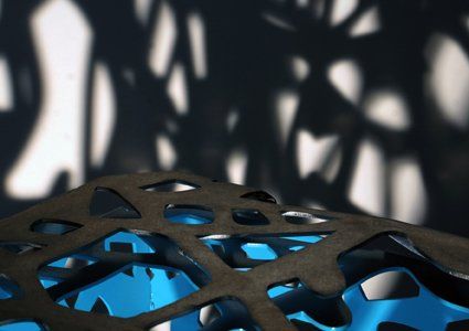 'Square Routes Stool' ©Libby Day Design