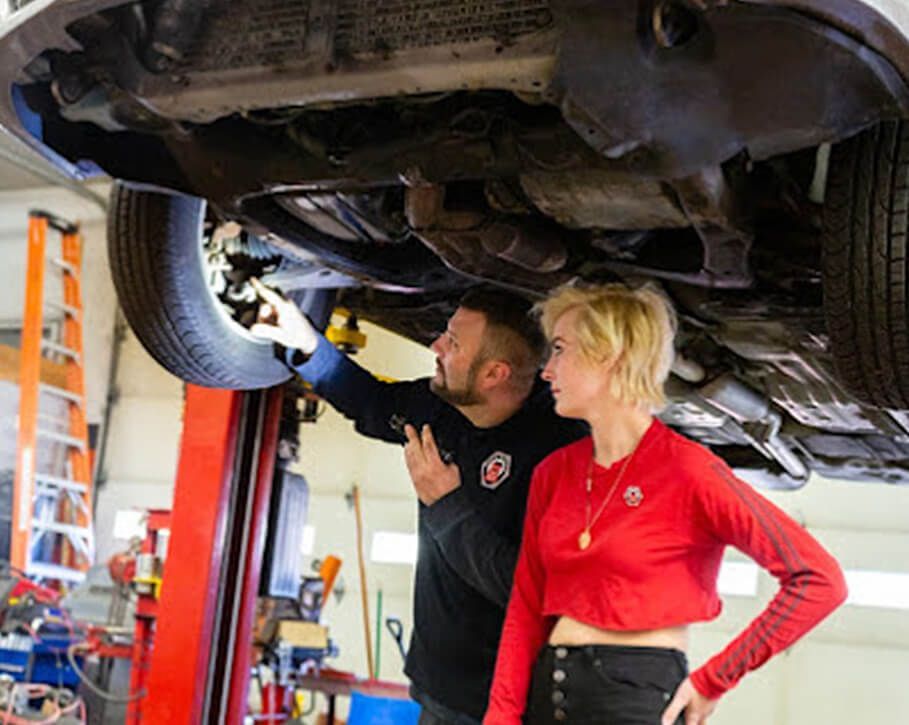 tire checking | Ally Auto Service