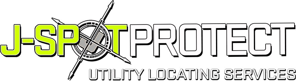The J-SPOT PROTECT logo in green and black, featuring an orange checkmark inside a circular sight, with utility text.