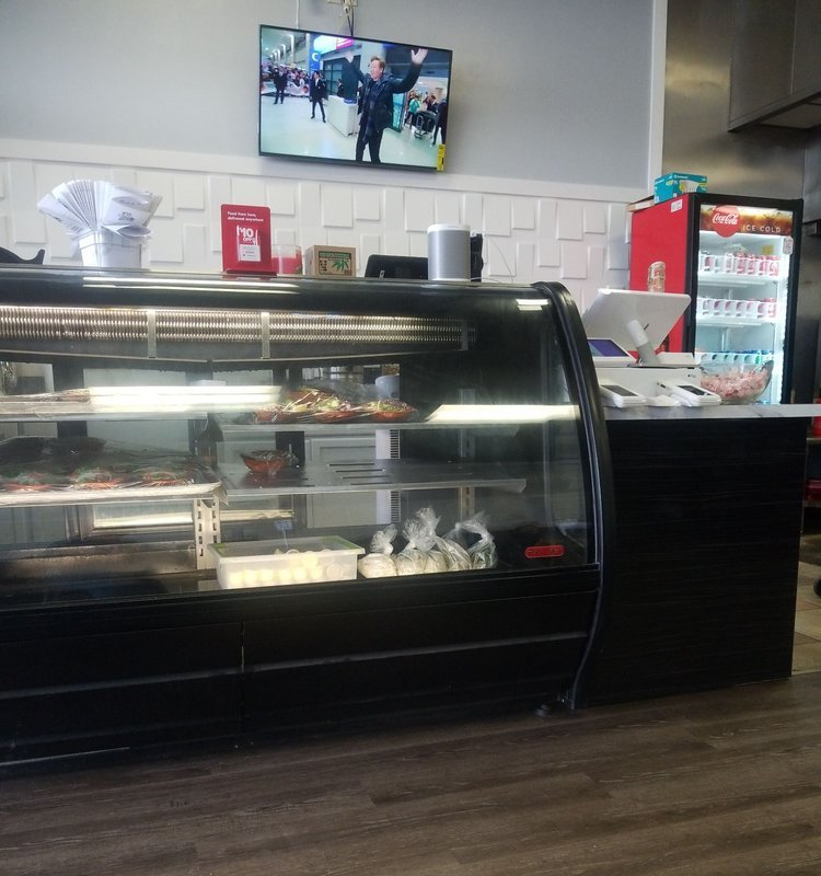Walk-up counter service with a state-of-the-art point of sale system.
