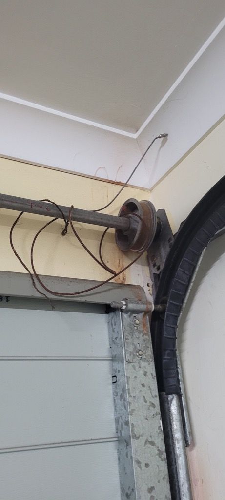 After Fixing Broken Cable — Garage Door Repairs in Marcoola QLD
