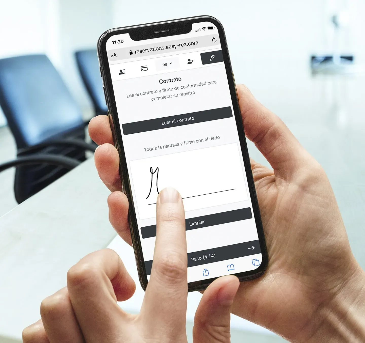 Pre Check-In en linea