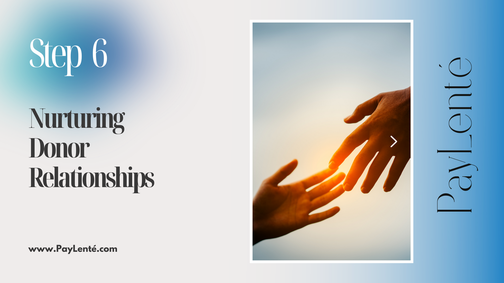 Nurturing Donor Relationships