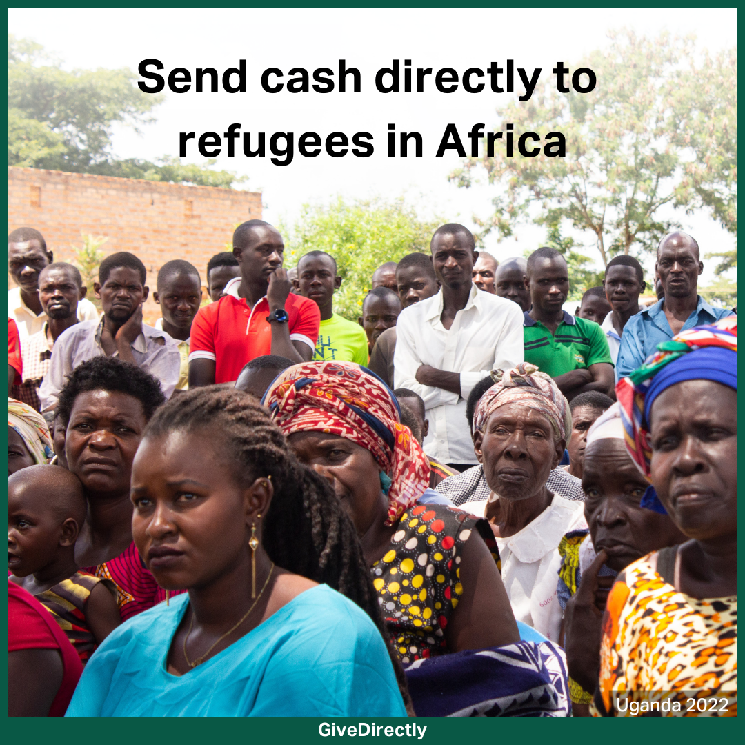 GiveDirectly Refugees program