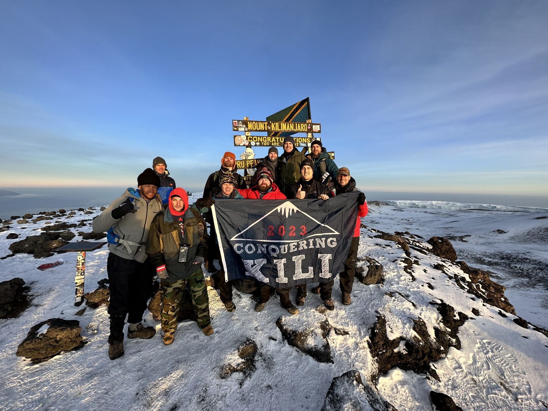 Conquering Kili mission - myles garret's waterboys foundation