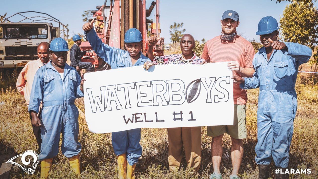 Waterboys foundation well #1 built