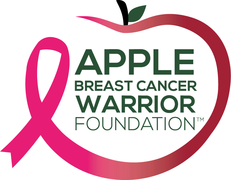 The logo for the apple breast cancer warrior foundation