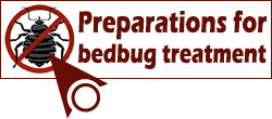 Preparation for Bedbug Treatment