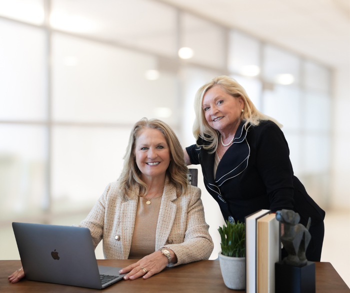 Licensed agents Alyson Keller and Ann Yountz
