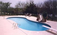 Pool With Diving Board - Meriden, KS - Four Seasons Pools