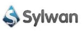 El logotipo de Sylwan presenta un icono de diamante azul que contiene una "S" blanca estilizada junto al nombre de la empresa en texto gris.