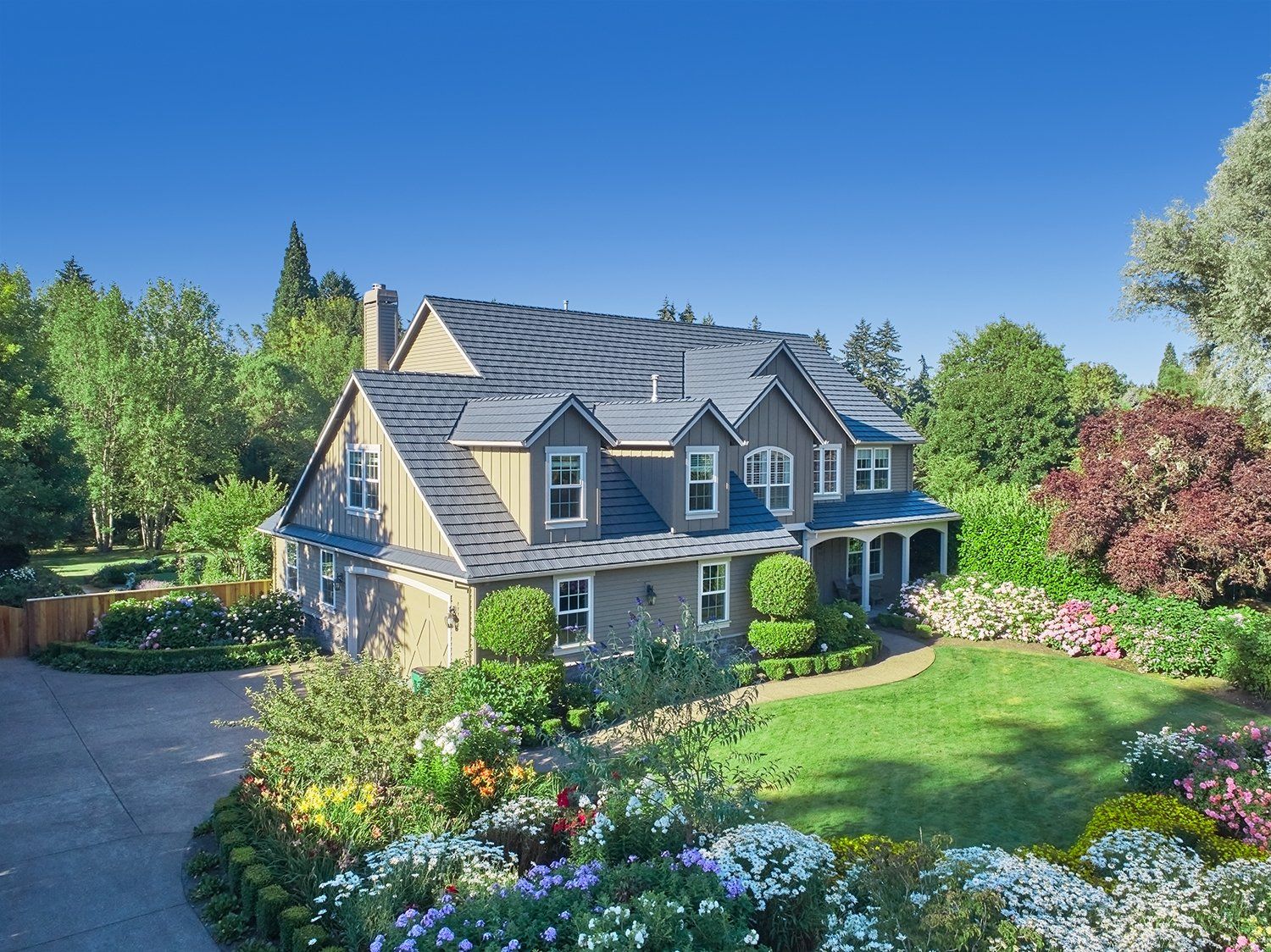 Metal Shingles American Flag