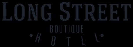 A black and white logo for long street boutique hotel
