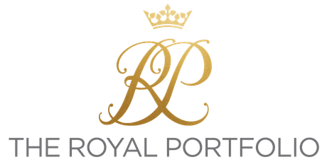 The logo for the royal portfolio has a crown on it.