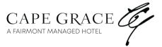 The logo for cape grace a fairmont managed hotel