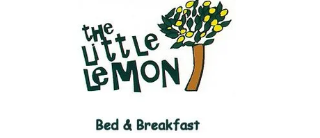 The little lemon bed and breakfast logo has a tree with lemons on it.