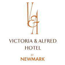 The logo for victoria & alfred hotel by newmark