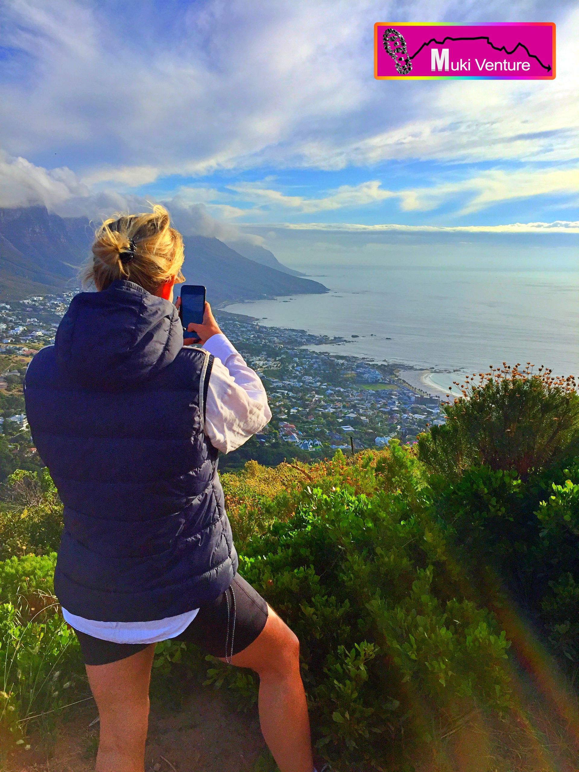 Experience the awe-inspiring beauty of Cape Town's iconic landmarks, Table Mountain and Lions Head, with our Guided Sunrise or Sunset Hike. Join Muki Venture and embark on an unforgettable adventure as we ascend these majestic peaks, taking in panoramic views that will leave you breathless.  Our experienced guides will lead you on a thrilling journey up Lions Head, an iconic mountain that dominates the city's skyline. As you hike along the well-maintained trails, you'll feel the excitement building with each step. Witness the beauty of the vibrant city below as it slowly awakens or basks in the warm glow of the setting sun.  As you reach the summit, the rewards will be ample. Marvel at the breathtaking views of Cape Town, Table Mountain, and the surrounding Atlantic coastline. Absorb the peacefulness of the moment as the city begins to come alive with the dawn of a new day or revel in the tranquility of the diminishing light as the sun descends below the horizon.  Capture stunning photos against this picturesque backdrop, immortalizing your memories forever. Our knowledgeable guides will gladly share interesting facts and stories about these landmarks, adding depth to your experience and enhancing your appreciation for their natural wonders.  The Guided Sunrise or Sunset Lions Head Hike with Muki Venture is suitable for fitness enthusiasts of all levels. Whether you're embarking on a solo adventure or seeking a unique outing with friends or family, our tour ensures safety, camaraderie, and a story to tell for a lifetime.  Don't miss the opportunity to witness the magic that unfolds over Cape Town during these golden hours. Book your guided hike with Muki Venture today and let nature's grandeur ignite your spirit.