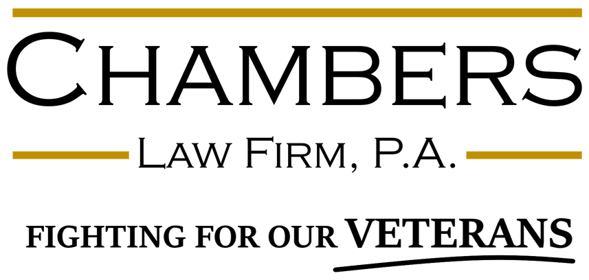 Chambers Law Firm, P.A. Logo Fighting For Our Veterans