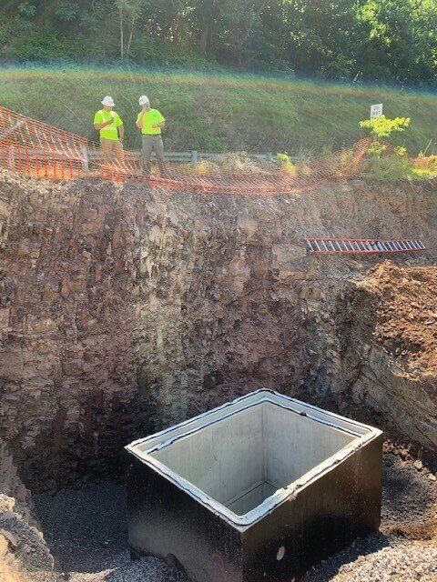 recent sewage project