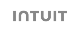Intuit logo in gray text on a white background.