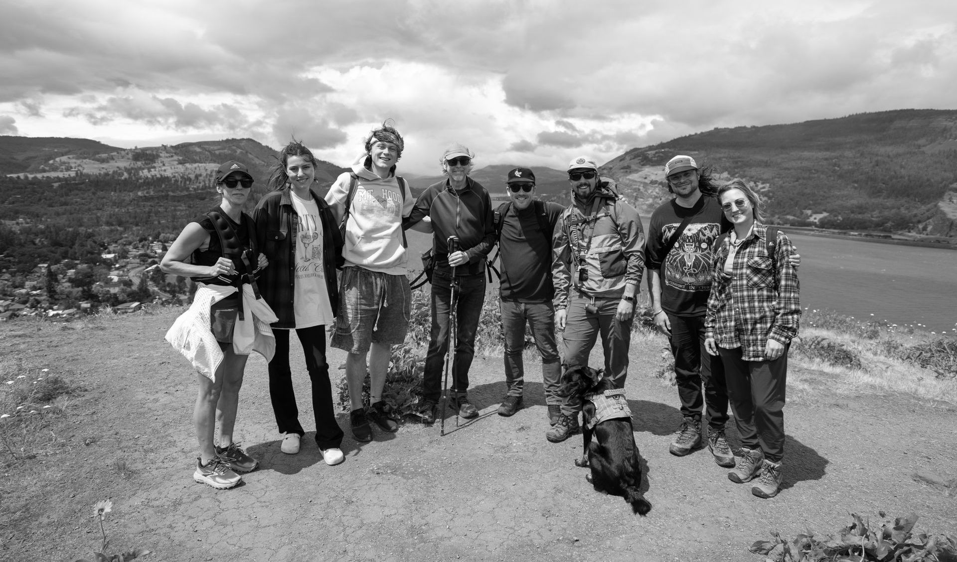 Community members together at a Portland Psychedelic Society event