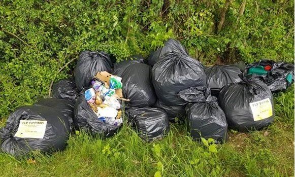 Bags of rubbish