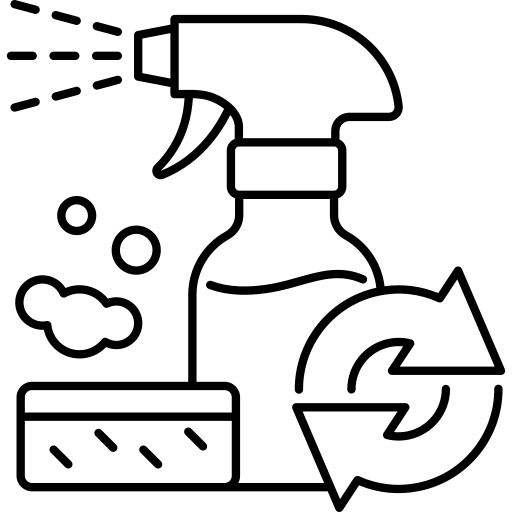 icon sprayflasche reinigen