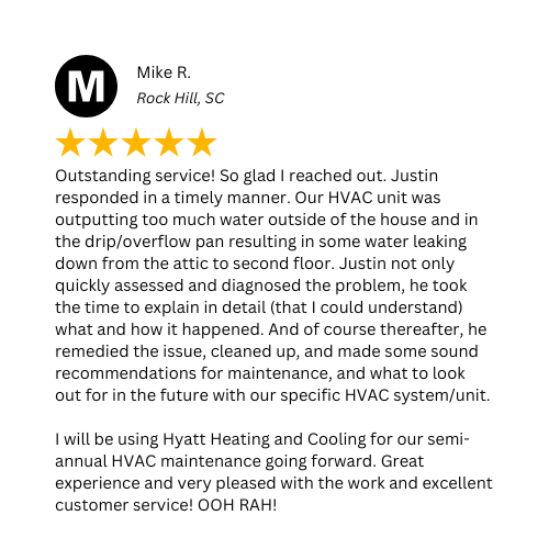air conditioning services rock hill sc