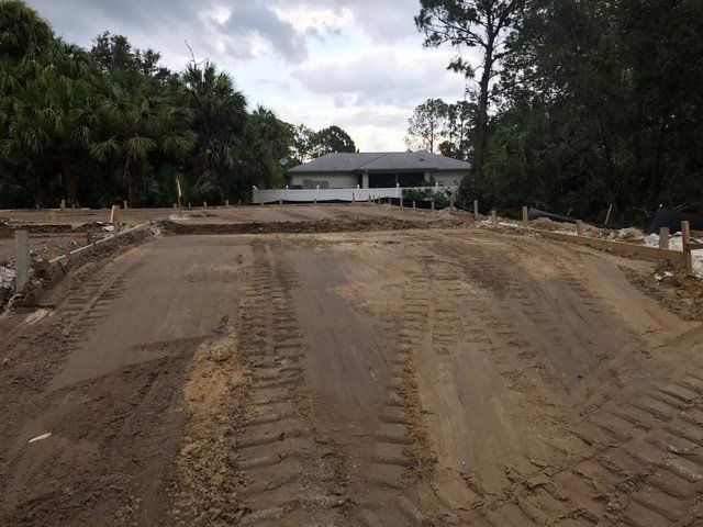 Dirt Removal — After Residential Lot Clearing in Punta Gorda, FL