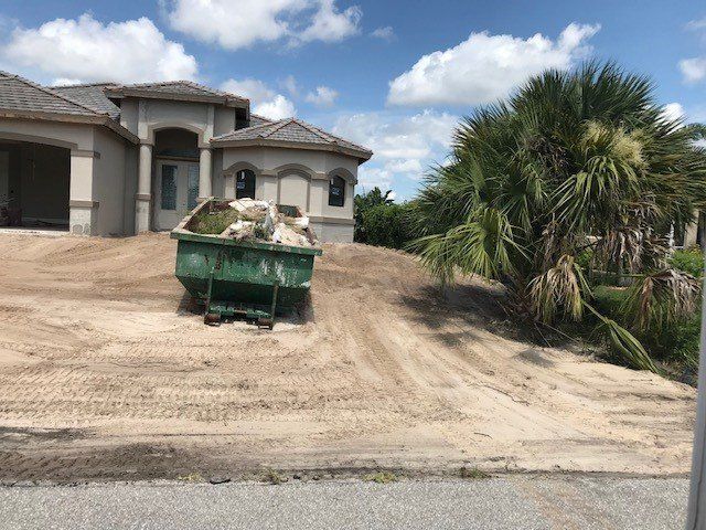 Dirt Removal Services —Residential Lot Cleared in Punta Gorda, FL