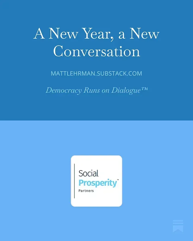 A New Year, A New Conversation