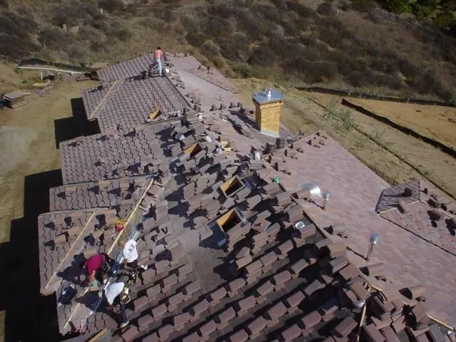 residential metal roof installation