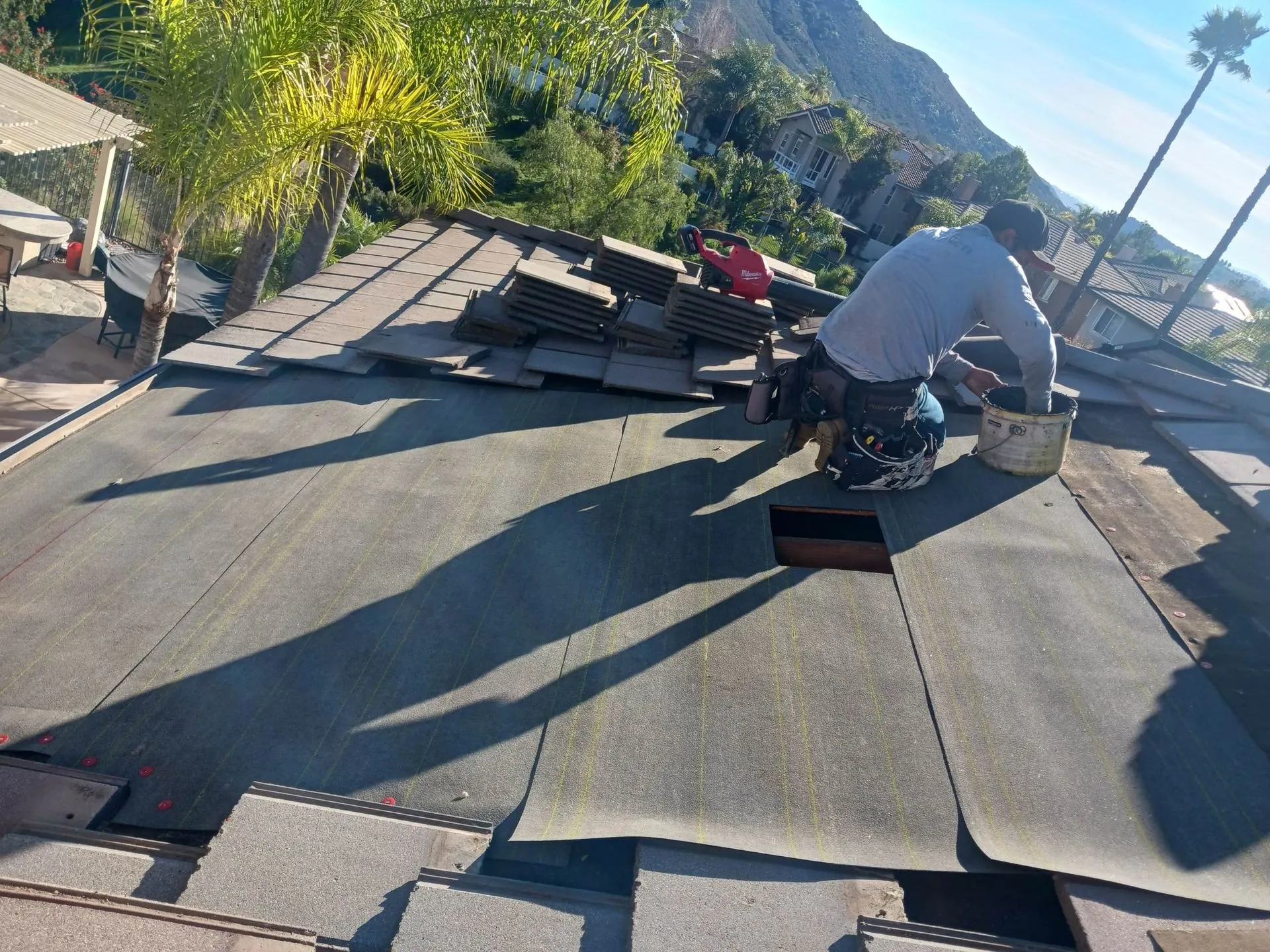 roof leak repair