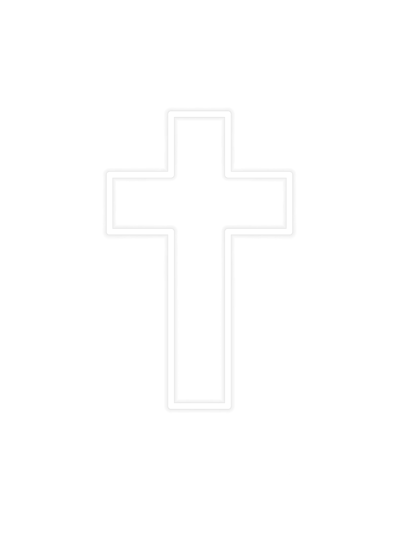 A white cross 