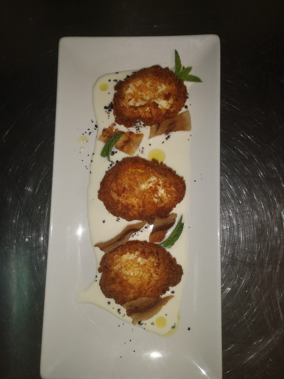 fried potato croquettes
