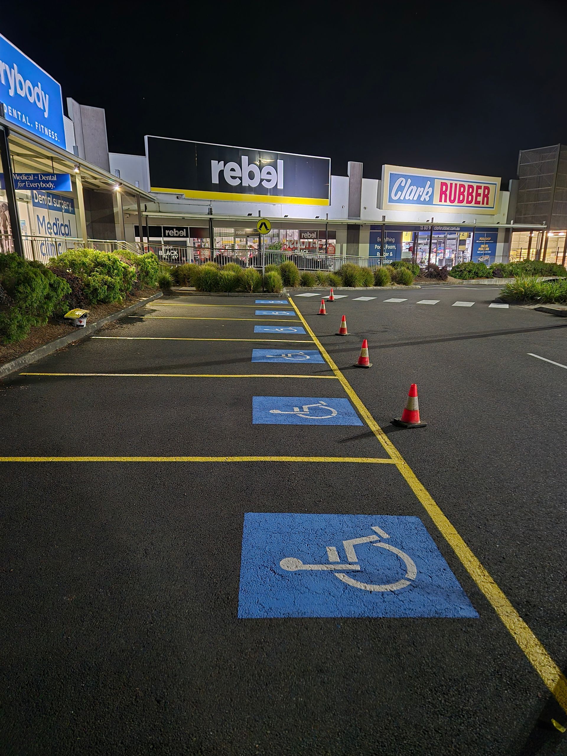 Line marking complete in pakenham 